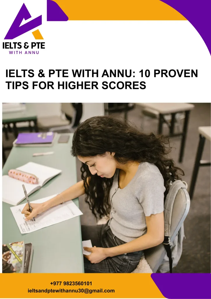 IELTS & PTE with Annu: 10 Proven Tips for Higher Scores