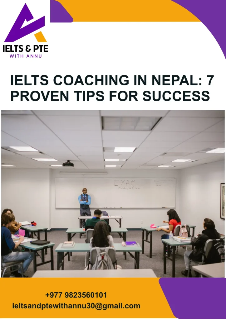 IELTS Coaching in Nepal: 7 Proven Tips for Success